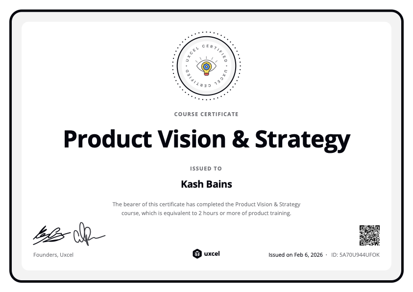Product Vision & Strategy